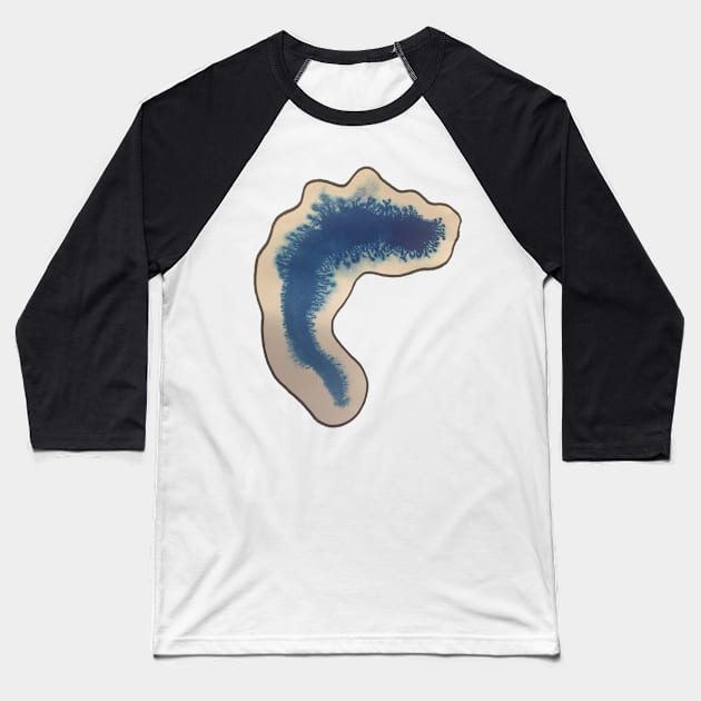 Blob Creature Baseball T-Shirt by nloooo